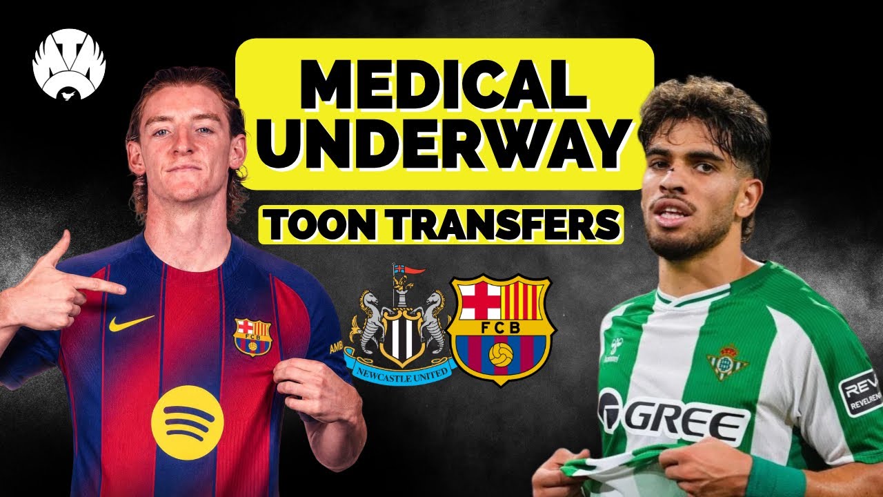 Newcastle Have Gordon’s REPLACEMENT Ready To Sign As Anthony ARRIVES In Barcelona! Toon Transfers