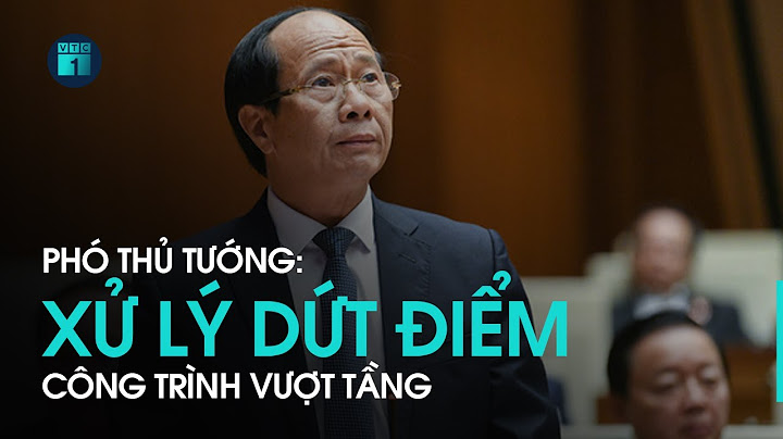 Phó thủ tướng lê văn thành bị ứng thủ