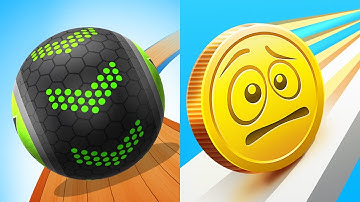 Going Balls Vs Coin Rush Android iOS Mobile Gameplay Walkthrough