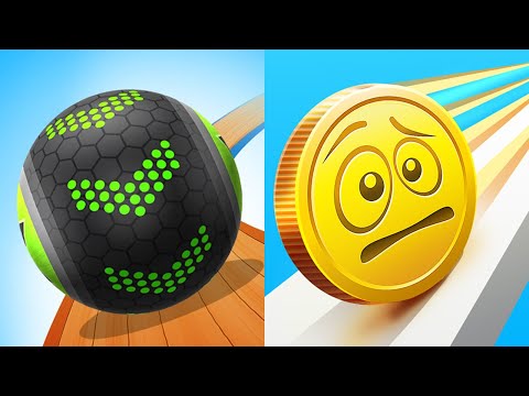 Going Balls Vs Coin Rush Android iOS Mobile Gameplay Walkthrough