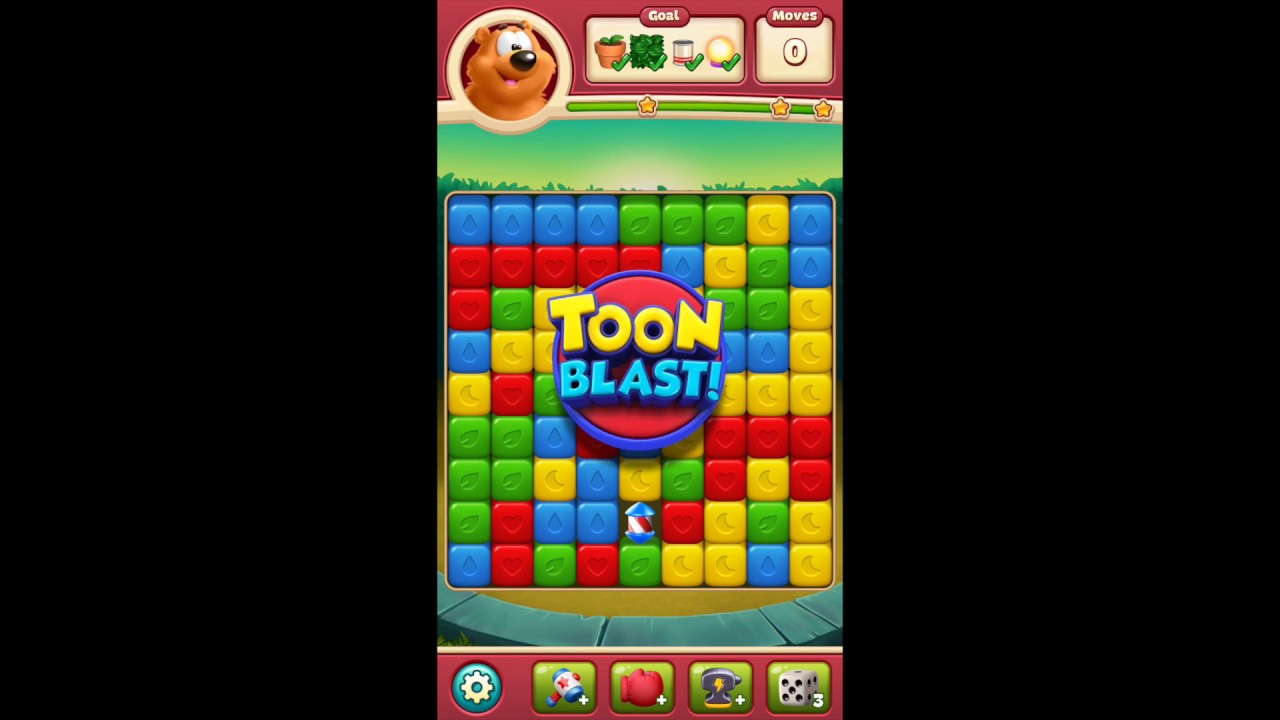 Toon Blast Level 2413 - No Boosters - iOS Game Advice & Strategy