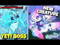 YETI BOSS Event is HERE! NEW CREATURES! | Creatures of Sonaria