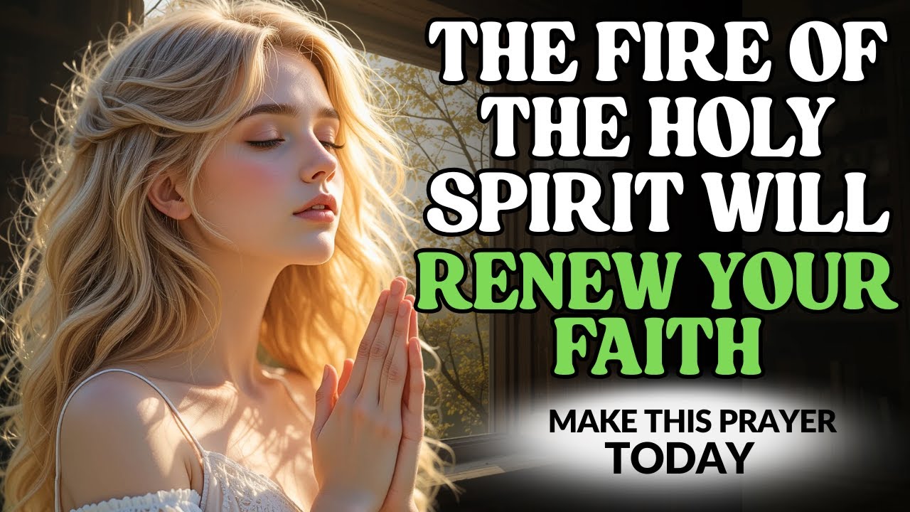 MORNING PRAYER- THE FIRE OF THE HOLY SPIRIT WILL RENEW YOUR FAITH - YouTube