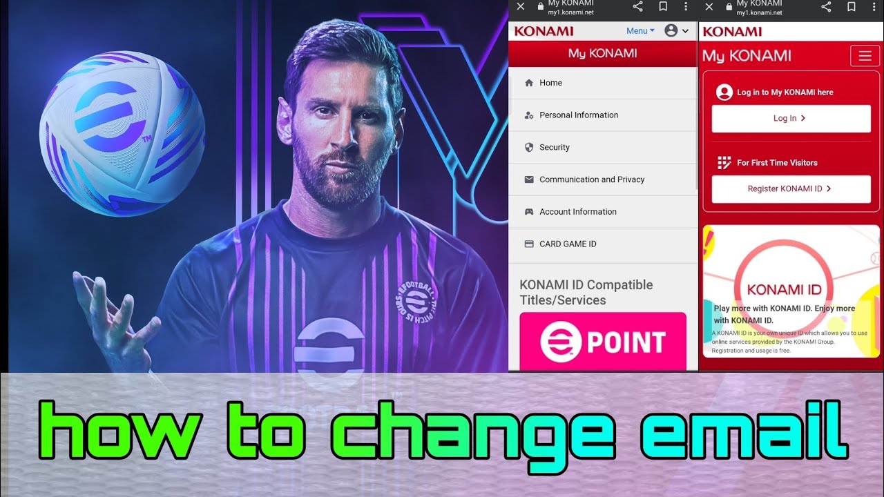 eFootball - [Announcement Regarding eFootball™ 2024] Please be aware that  we have received reports of fake websites that imitate the eFootball™  official website. Before logging in with your KONAMI ID, please check