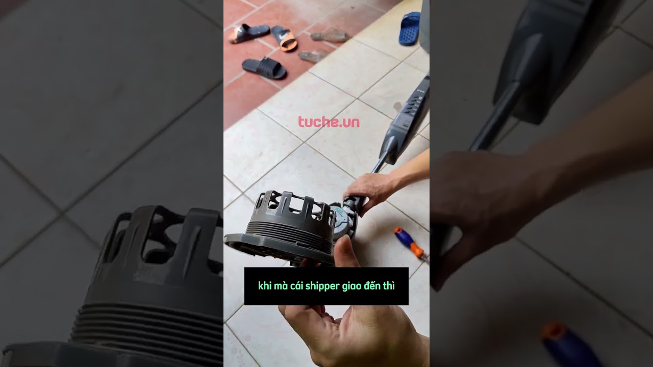 Tự thay mặt bích động cơ quạt cây Mitsubishi LV16 RS RP RT RV RK