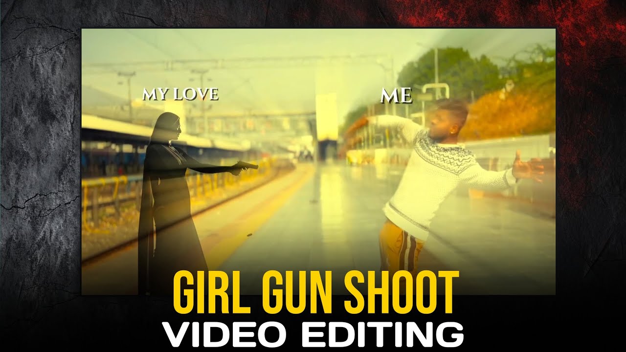 Instagram Trending Girl Gun Shoot Video Editing | Ae Dil Hai Mushkil Song Reels Editing