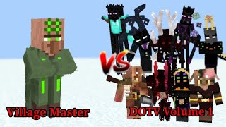 Village Master Vs Dotv Volume 1 Minecraft Mob Battle