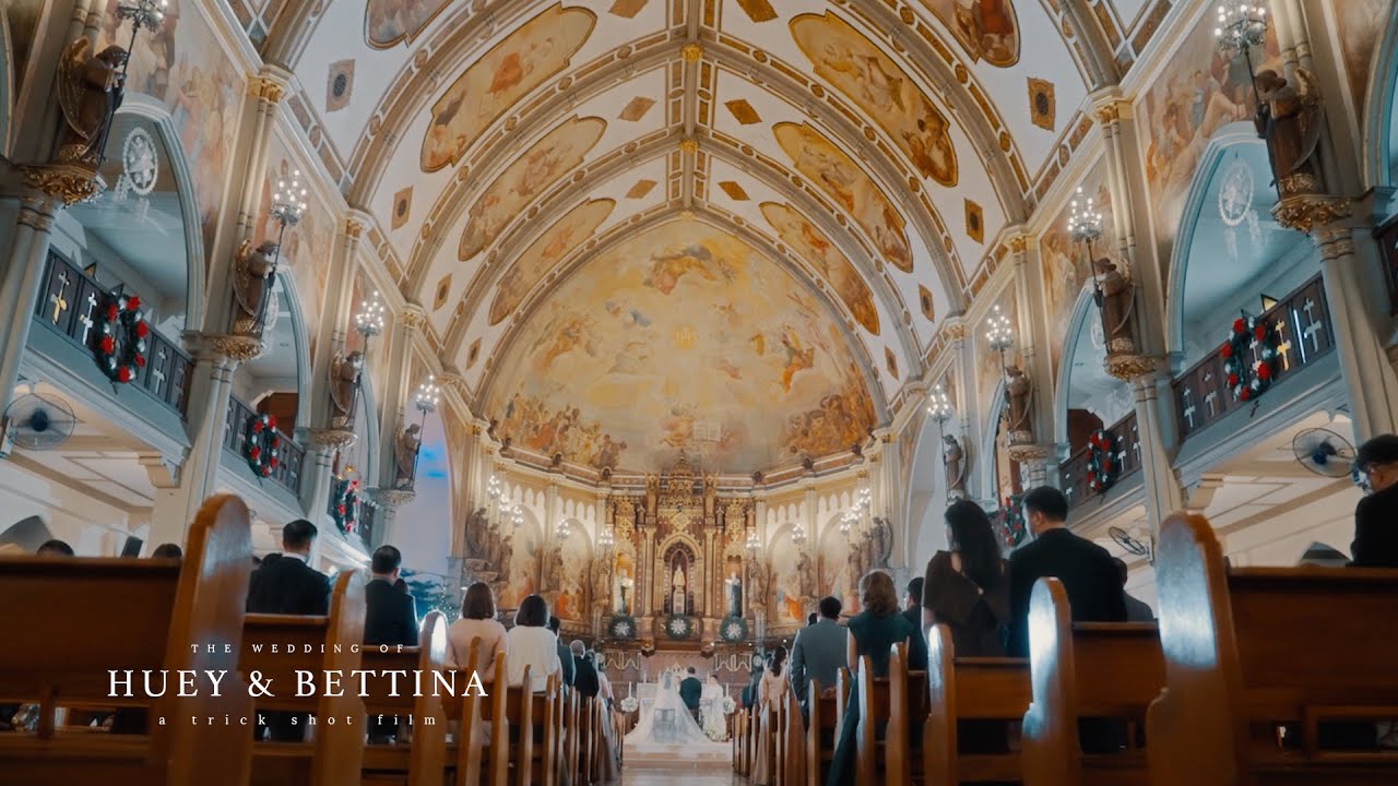 Huey and Bettina: A Wedding in San Beda Church