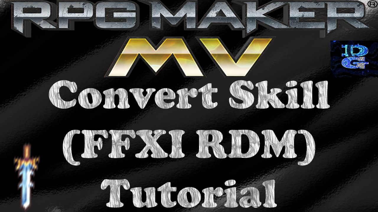 RPG Maker MV Convert Skill (FFXI RDM) Tutorial - YouTube