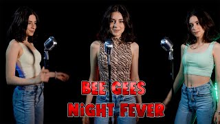 BEE GEES - Night Fever; Cover by Beatrice Florea Resimi