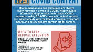 Digital Signage Software, Tip 29 | FREE COVID Content screenshot 2