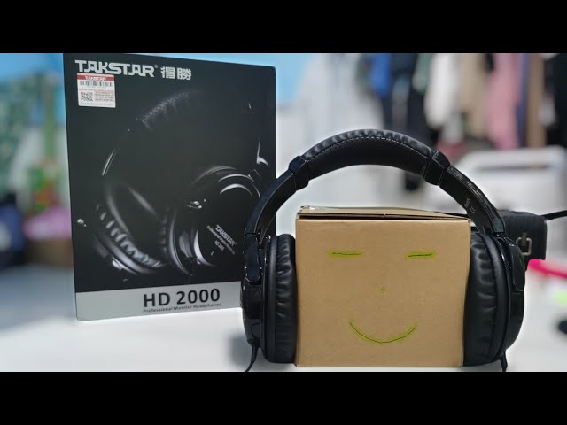 Khui hộp tai nghe kiểm âm Takstar HD 2000 | Unbox  Monitor Headphones HD 2000