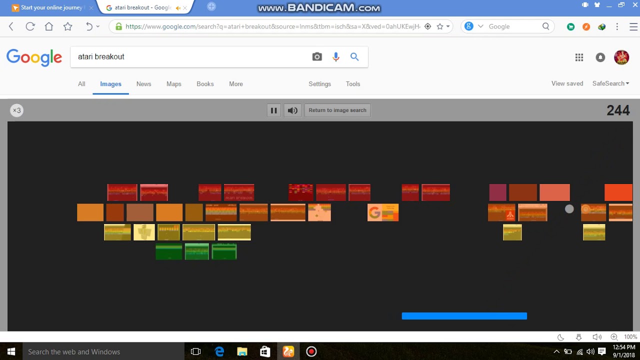 GOOGLE का छुपा हुआ गेम/HIDDEN GAME ON GOOGLE! (Atari Breakout!)--youtube/by game masti