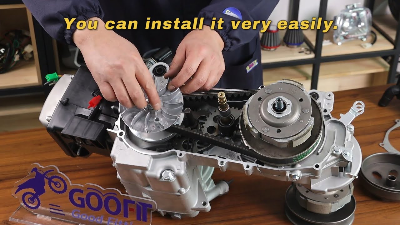 Boost Your GY6! Complete Variator & Clutch Assembly Upgrade (125cc150cc)