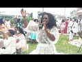 Cindy Thompson Performs at Joe Mettle's Customary Marriage Reception...Legendary