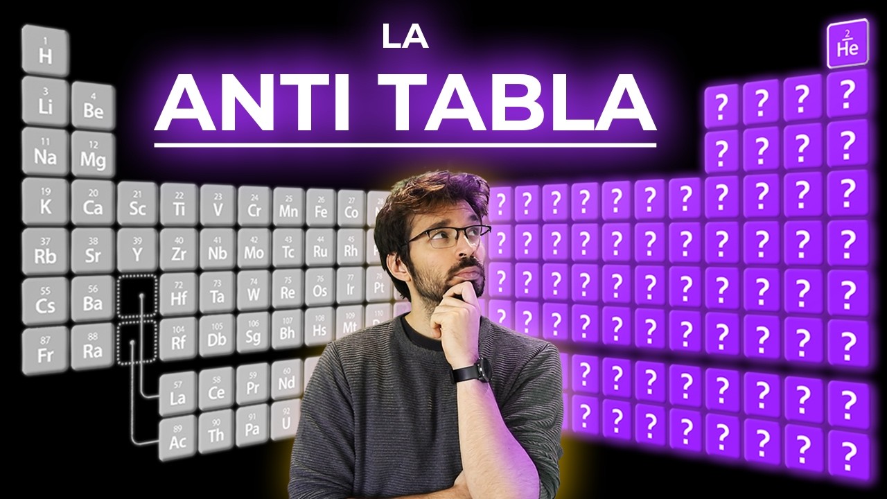 ¿Existe una TABLA PERIÓDICA de la ANTIMATERIA?
