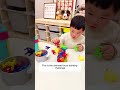 The ultimate focus-building toy #stackingchairs #toddlertoys #educationaltoys #finemotorskills