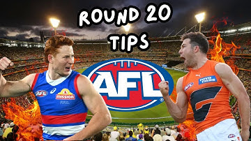 AFL Round 21 Tips | 2025