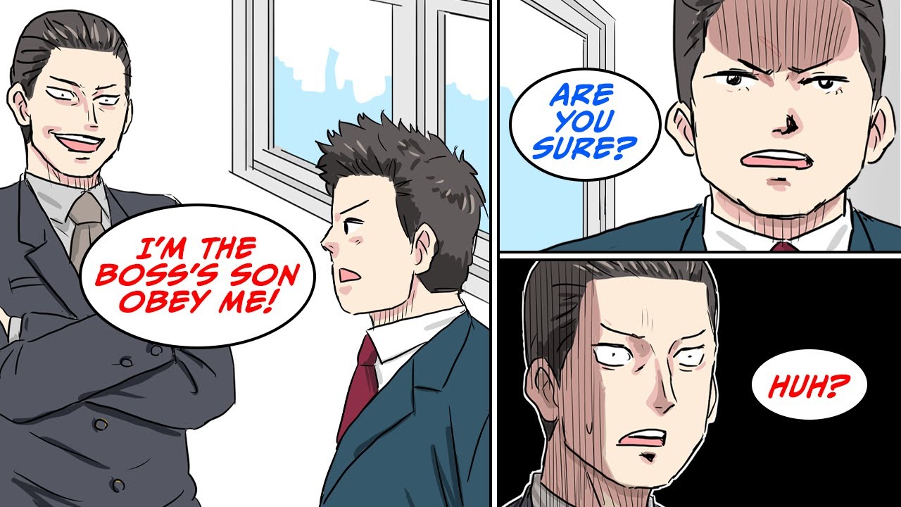 The CEO's son becomes the manager of our company but then... [Manga Dub]