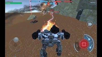 War robots test server: New Desert Ship Map!