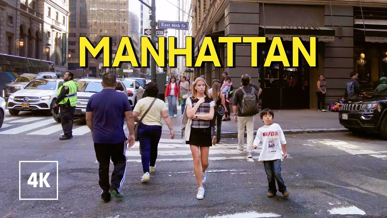New York, Amerika Serikat | Visit Midtown Manhattan | Jelajah Kota Santai 4K
