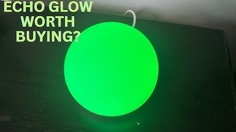 Amazon Echo Glow - Wat een leuke gadget!