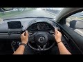 POV Driving a Mazda 2 1.5 Skyactiv 2015