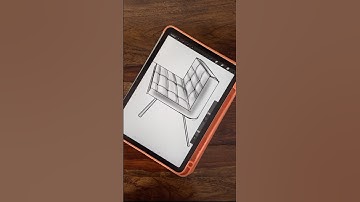 Sofa Perspective- Procreate #shorts #procreate #digitalart #procreatetutorials  #perspective