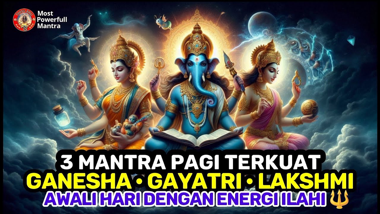3 Mantra Pagi Terkuat untuk Awali Hari dengan Energi Positif 🔱✨ | Basic Puja Mantra Hindu