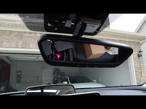 2021 KIA Telluride EX NightFall Edition | How To Install HomeLink Rearview Mirror