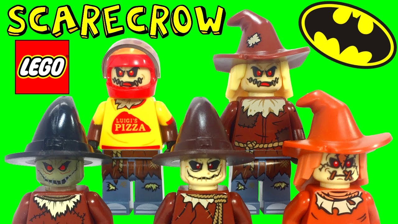 LEGO Scarecrow DC Super Heroes Batman Minifigure Comparison Collection ????