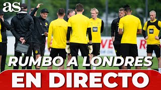 El BORUSSIA DORTMUND viaja a LONDRES para la FINAL de CHAMPIONS | SALIDA ALEMANIA