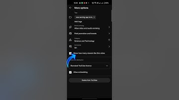 How to Hide likes on YouTube videos | Like, comment ko hide kaise kare #short #tramding