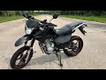 Hawk 250 super moto full build