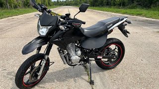 HAWK 250 SUPER MOTO! (Full Build)