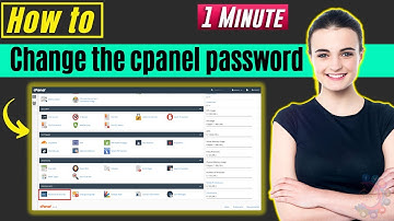 How to change the cpanel password 2024