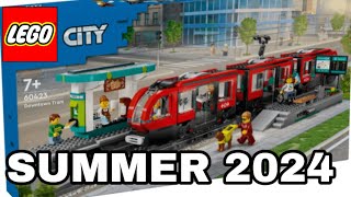 Lego 60423 Downtown Tram summer 2024 IMAGES!!!