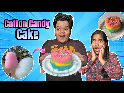Cotton Candy Cake