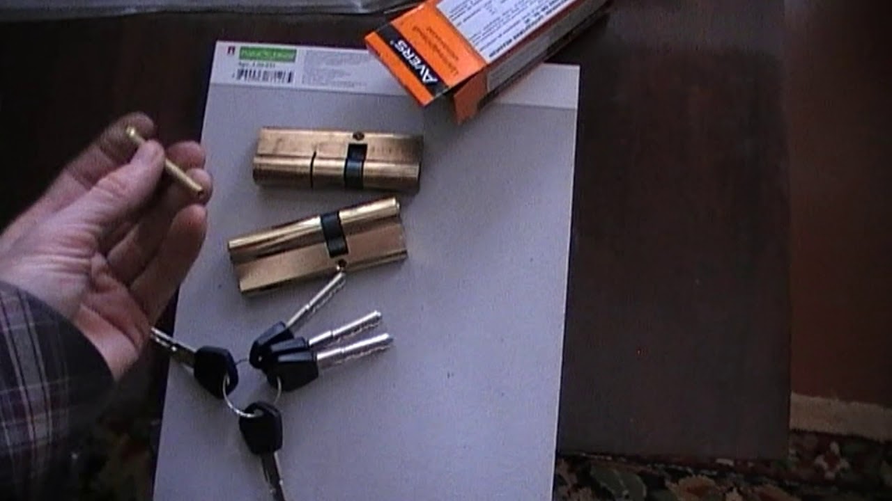 Ремонт замка входной китайской двери - YouTube