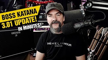 BOSS Katana 3.01 Software Upgrade In Minutes! EASY!
