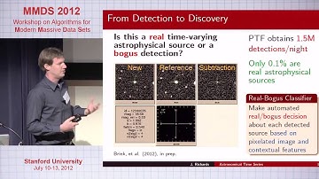Astronomical Time Series Analysis for the Synoptic Survey Era, Joseph Richards, Berkeley