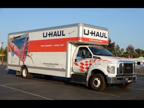 Rent A Uhaul Biggest Moving Truck ~ Easy To / How To Drive Video Review -  Youtube