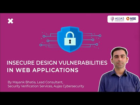 Insecure design vulnerabilities in web applications