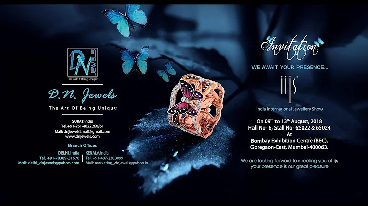 IIJS Gems And Jewellery Show Mumbai-2018 (D. N. JEWELS)