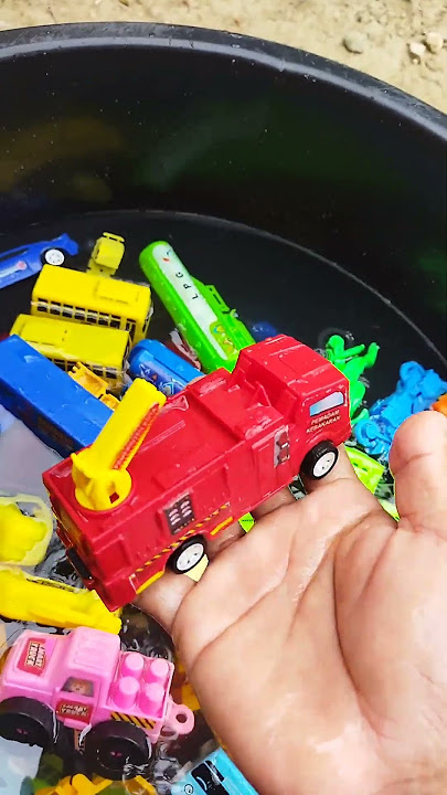 Mobil truk tangga pemadam #toys