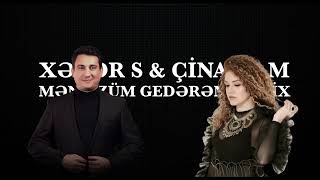 Cinare Melikzade & Xəzər Süleymanlı- Men Ozum Gederem Remix Resimi
