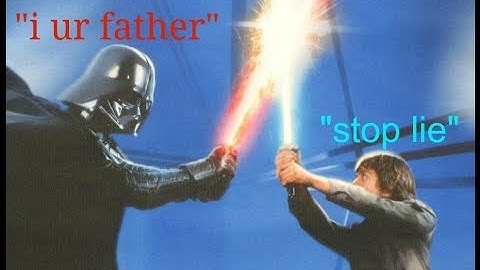 Star Wars Battlefront DARTH VADER vs LUKE SKYWALKER 1v1