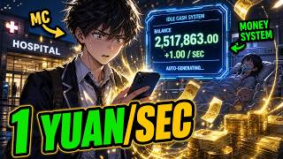 I needed hospital money, then the system paid me one yuan every second.#anime #manhwa