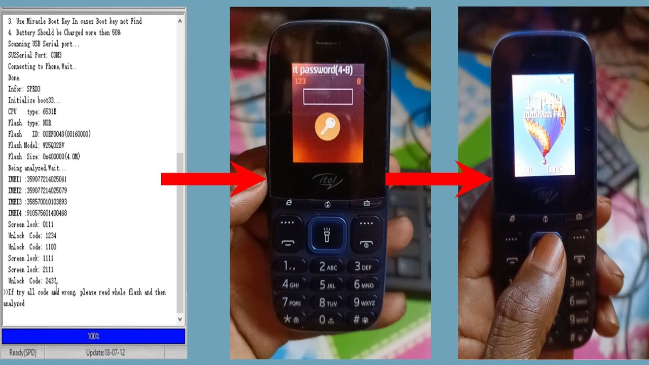 How to unlock KeyPad phones in less than 5 minute YouTube
