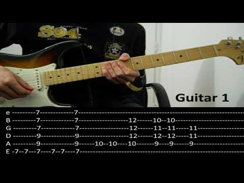 RHCP - Dani California (Guitar lesson with TAB)